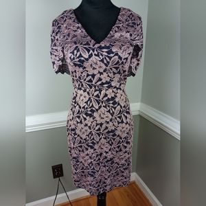 Night Way Collections Blue and Mauve, sparkly dress